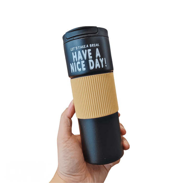 Termo Coffee Cup Acero Térmico 600ml Negro