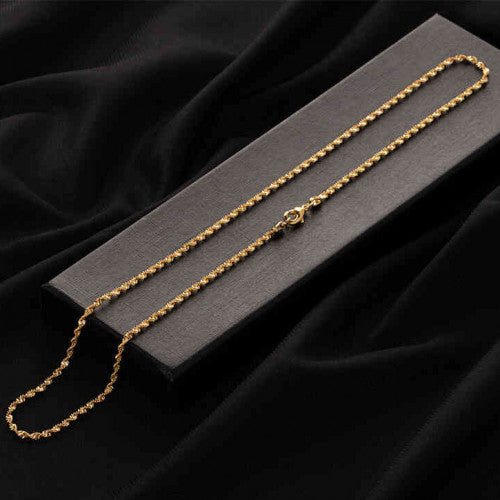 cadena oro aurux singapur 45 cm