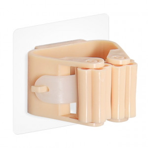 Soporte de Pared para Escoba y Utensilios - Set de 3 Unidades