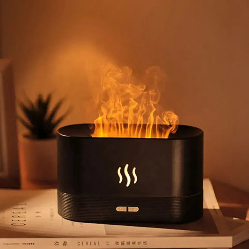 Humidificador con Efecto Llama LED