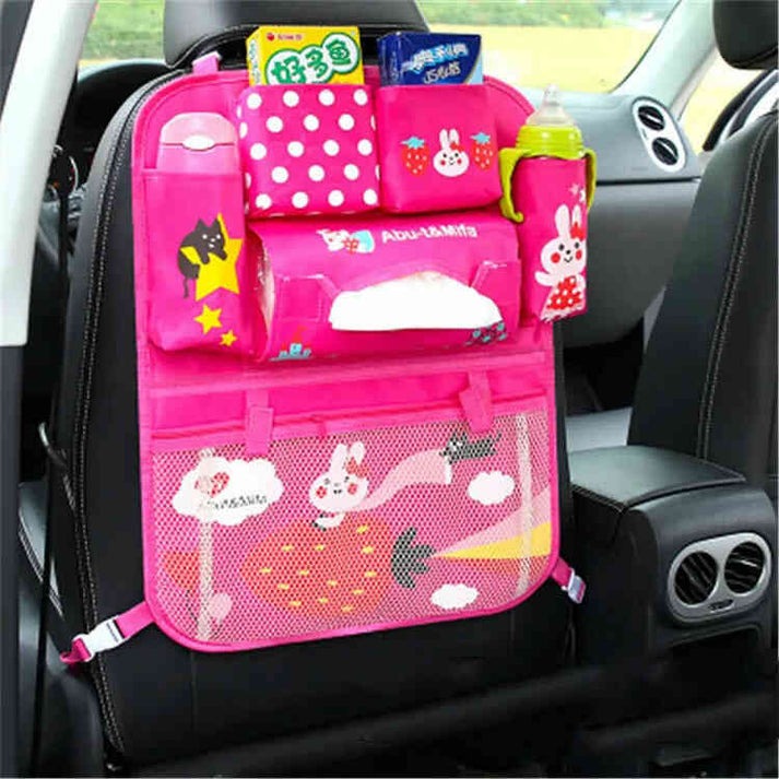 Bolsa Organizadora para Asiento Trasero de Coche para Niños y Bebés