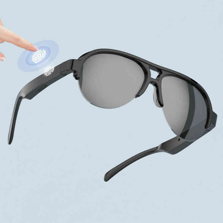 Gafas de Sol Inalámbricas Bluetooth con Sonido mediante Conducción Ósea para Llamadas y Música F06