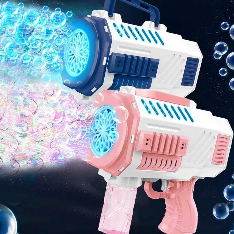 Juguete Interactivo Lanzador de Burbujas Automática Magic Bubble