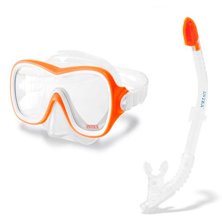 Kit Snorkel + Aletas Intex 55658 | Talla M