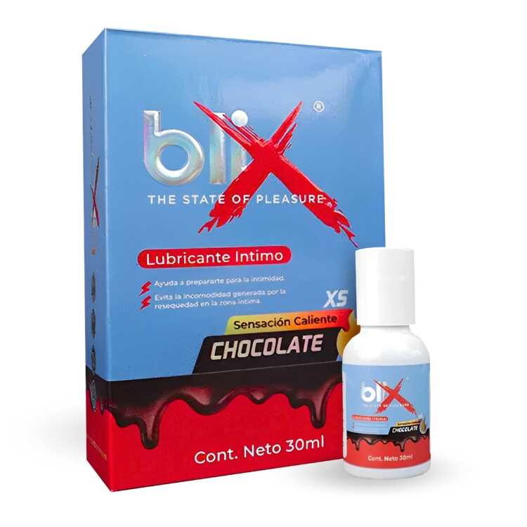 LUBRICANTE INTIMO CALIENTE SABOR CHOCOLATE BLIX BOOSTER