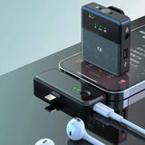 Micrófono De Solapa Inalámbrico Sx31 Doble iPhone Y Android