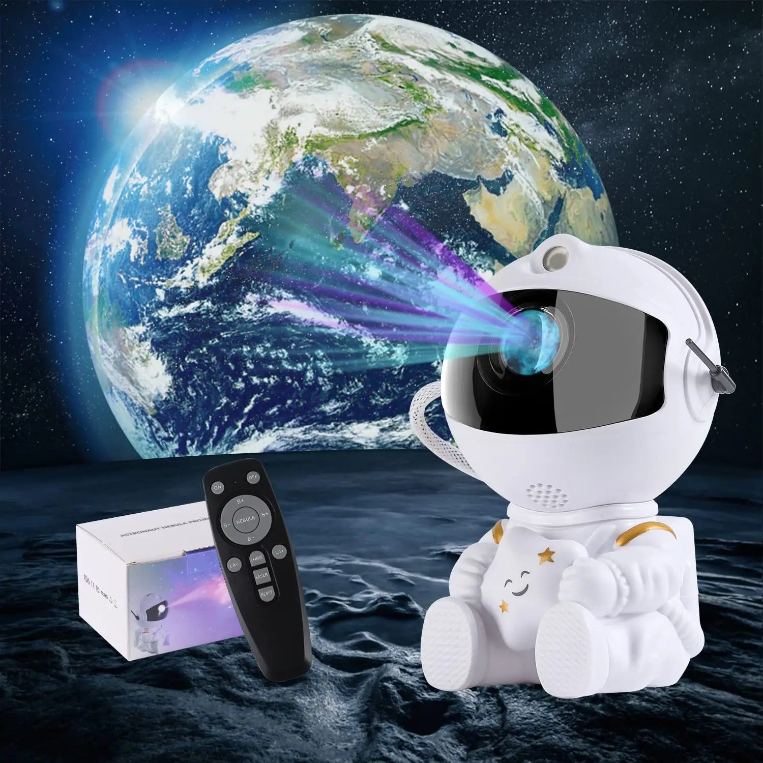 Proyector de Estrellas Astronauta Pequeño