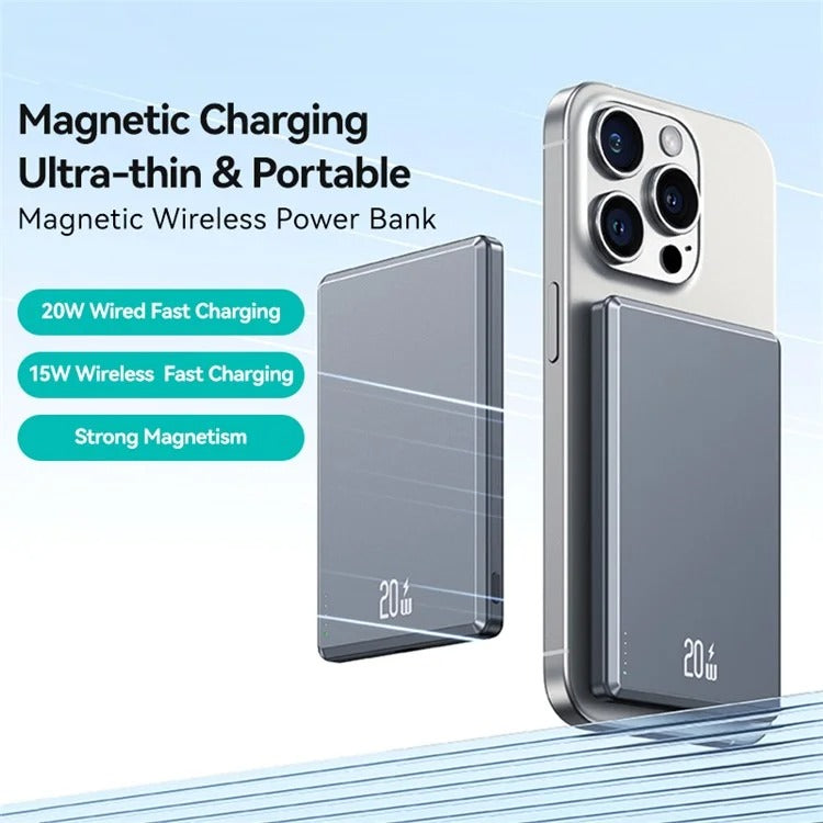 PowerBank Magnética Magsafe 5000 mAh USAMS (US-CD220) - Compatible con Carga Rápida de 20W