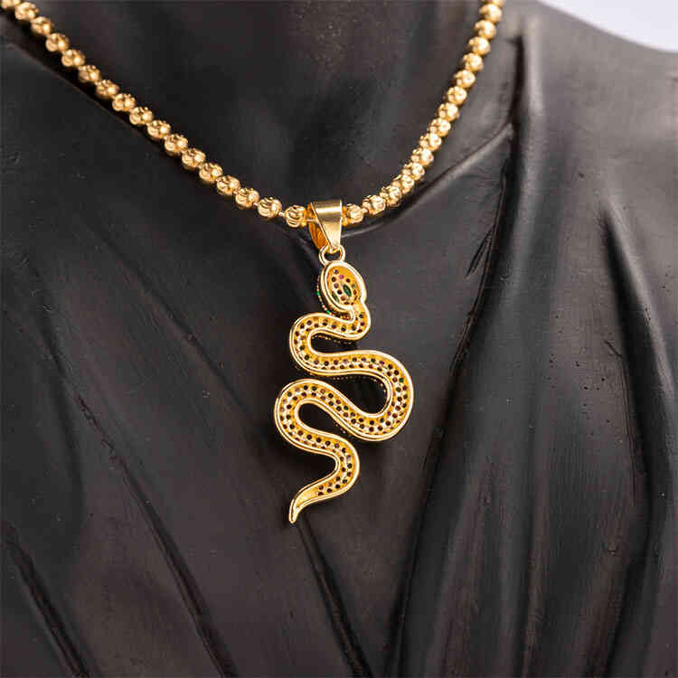 Dije Gorgona Snake Prisma | ORO AURUX