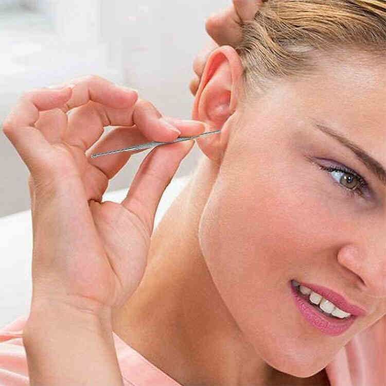 Kit de Limpieza de Cera de Oídos con 6 Piezas Portátil