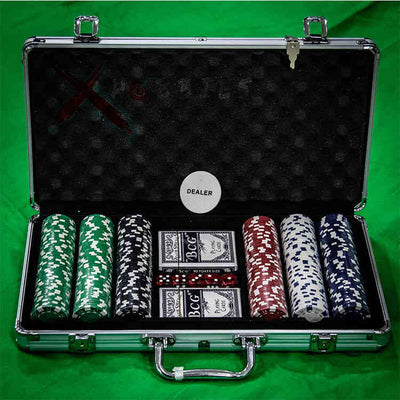 Maleta Set de Poker 300 Piezas