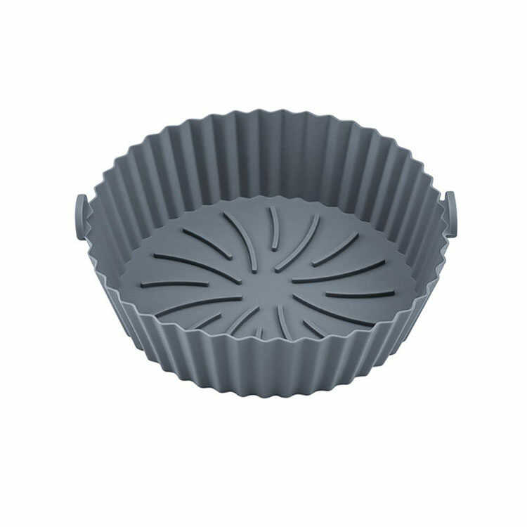 Molde de Silicona Redondo para Air Fryer Resistente a Cambios de Temperatura de 16x5,5 cm (Freidoras 3,5-4,5 Litros)