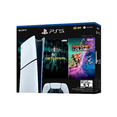 Consola PlayStation 5 Digital Edition Bundle: Returnal y Ratchet & Clank