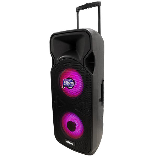 Cabina de audio Doble 10"con Bluetooth 5.0 | Potencia de 70 watts 10591 Unitec | Envío gratis ✅