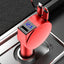 Cargador USB dual para carro retráctil plegable 3 en 1 de carga rápida 40W