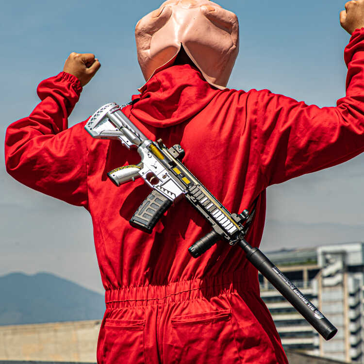 Fusil de Asalto HK416 | Lanzador Automático de Bolas de Hidrogel