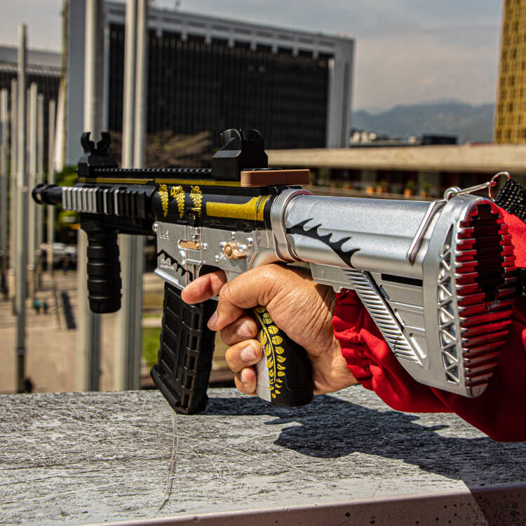 Fusil de Asalto HK416 | Lanzador Automático de Bolas de Hidrogel