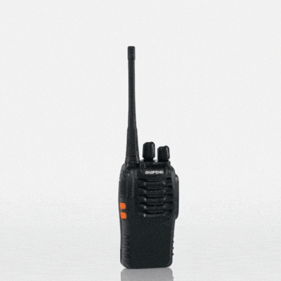 Kit de 2 Radios de Comunicación Walkie Talkie con Manos Libres BAOFENG BF-888S
