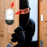 Sensor Alarma Magnética de Seguridad Inalámbrica para Puertas y Ventanas | Sirena Fuerte 125 DB