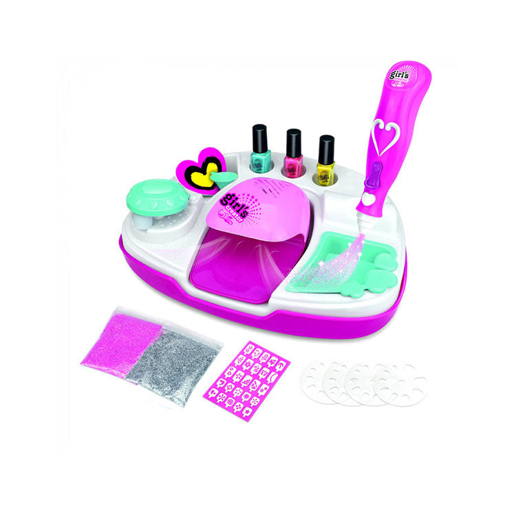 Set de Manicure Spa Secador de Uñas para Niñas de Juguete