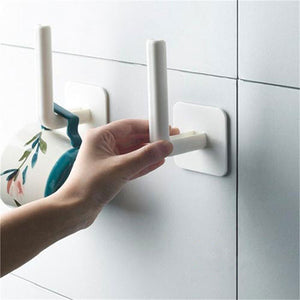 Toallero Autoadhesivo gancho de pared multifuncional para cocina