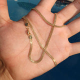 Cadena AURUX Tejido Serpiente 40 cm