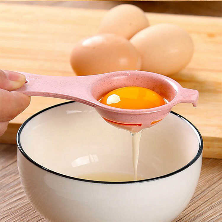 Cuchara separadora de yemas y claras de huevo