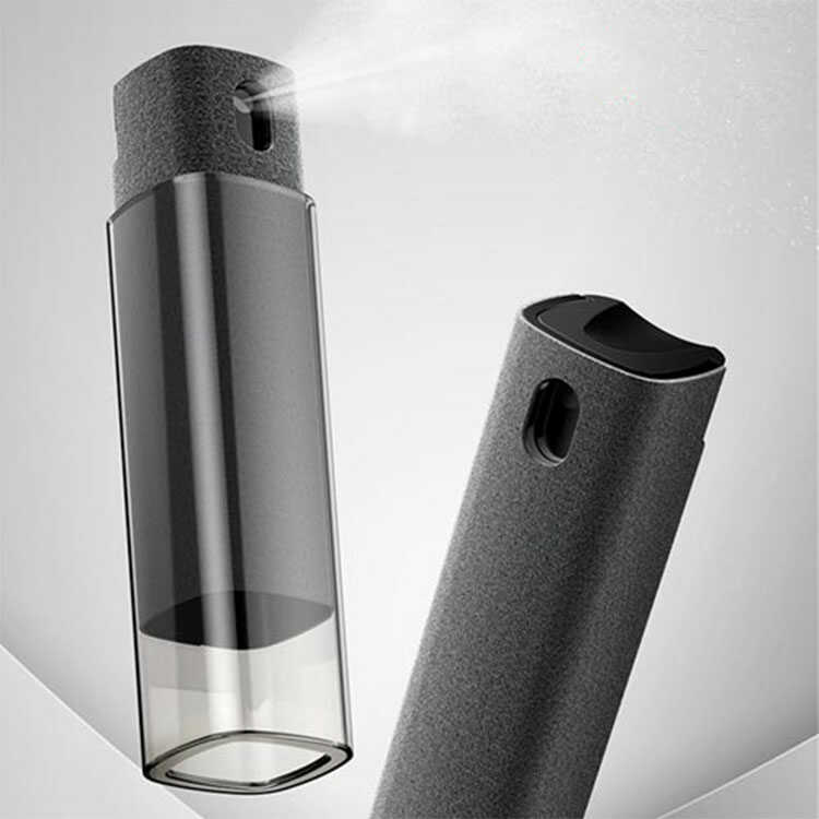 Limpiador de pantalla táctil spray dos en uno y paño de microfibra