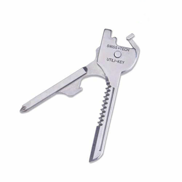 Llave multifunción 6 en 1 acero inoxidable llave plegable con mini herramientas