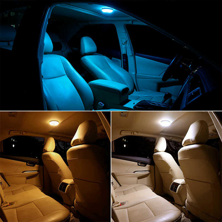 Luz ambiente interior del coche fotografías e imágenes de alta