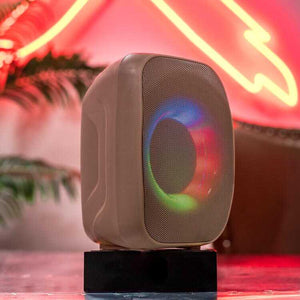 Parlante Portátil Inalámbrico Luces RGB Bluetooth FM USB MS-264BT