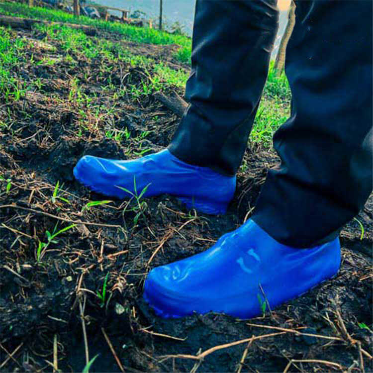Botas Impermeables de Lluvia Cubre Zapatos Protector Calzado