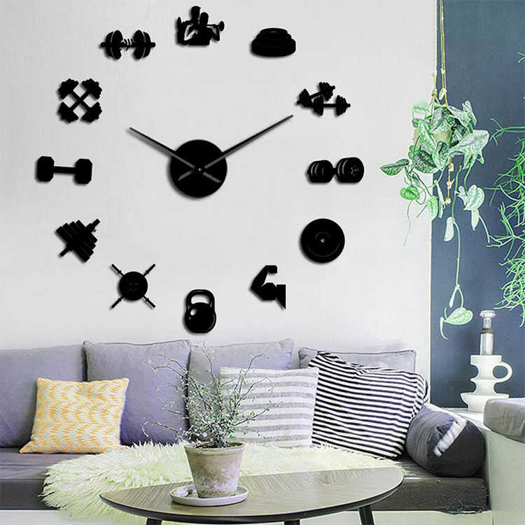 Reloj Sticker de Pared Adhesivos 3d diy Diseños Variados – Xhobbies